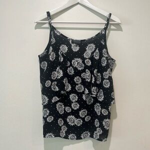 COTTON ON floral tiered tank top with adjustable straps Size Large